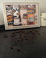 Набір з 5-ти кухонних лляних рушників