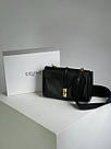 Жіноча сумка Селін чорна Celine Black Teen Soft 16 In Smooth Calfskin, фото 6