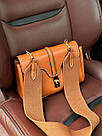 Жіноча сумка Селін коричнева Celine Brown Teen Soft 16 In Smooth Calfskin, фото 9