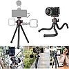 Тримач телефону маленький штатив гнучкий для фотоапарата смартфона трипод тринога міні зручний Ulanzi Tripod, фото 9