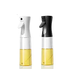 Диспенсер-розпилювач для оливкової олії оцту та соусів Oil Spray Bottle 50208-0123 200 мл Чорний (WAN), фото 5