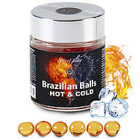 ПОТЕРТА БАНКА! Великий набір бразильських кульок 6 HOT&COLD EFFECT BRAZILIAN BALLS JA Кітті