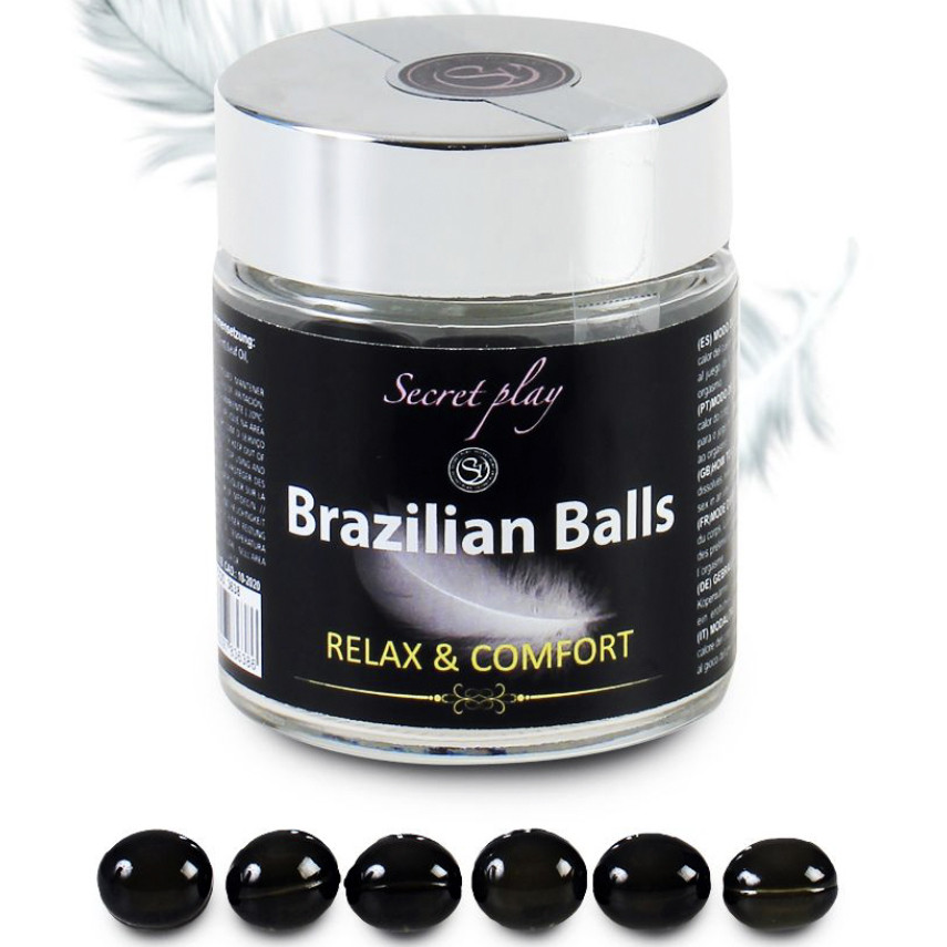Потерта Банка! Великий набір бразильських кульок 6 RELAX&COMFORT EFFECT BRAZILIAN BALLS Кітті, фото 1