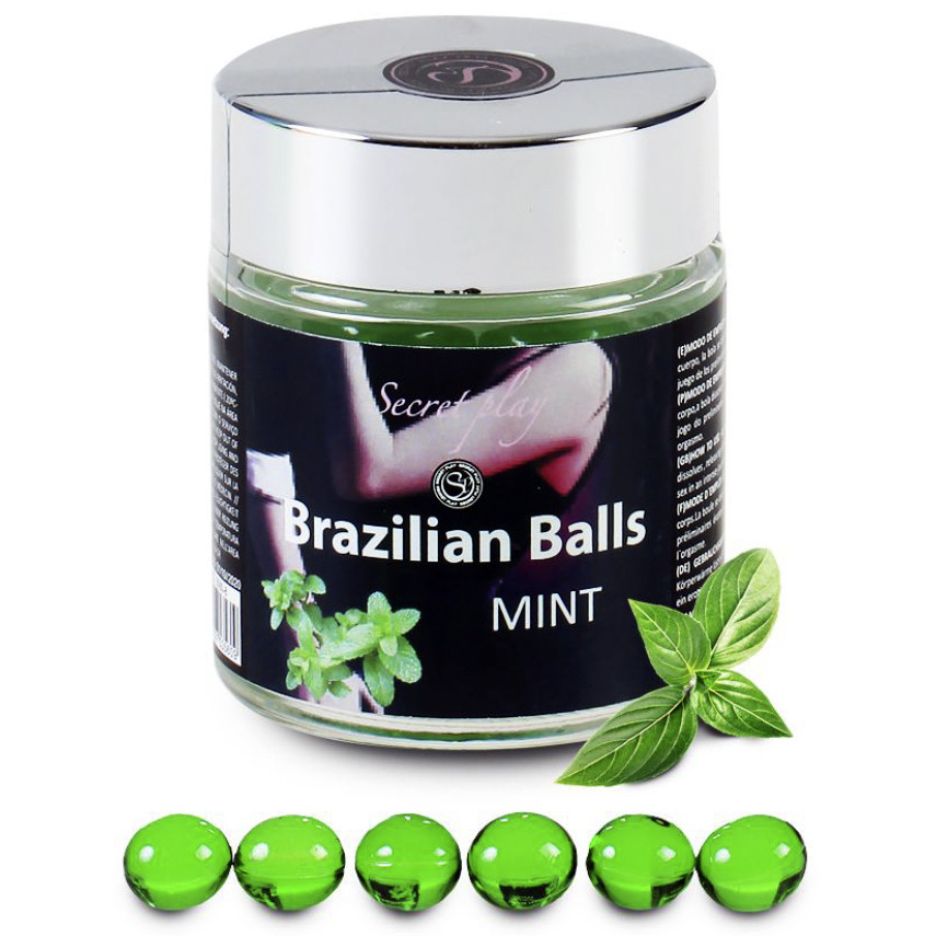 Потерта БАНКА! Набір бразильських кульок 6 MINT BRAZILIAN BALLS JAR Кітті, фото 1