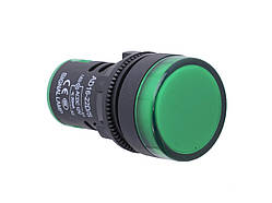 Індикатор світлодіодний AD16-22DS 12V зелений