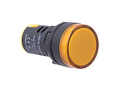 Індикатор світлодіодний AD16-22DS 24V жовтий