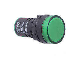 Індикатор світлодіодний AD16-22DS 24V зелений
