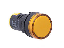 Індикатор світлодіодний AD16-22DS 220V жовтий