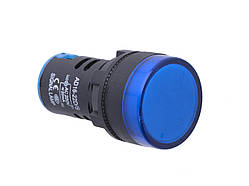 Індикатор світлодіодний AD16-22DS 220V синій