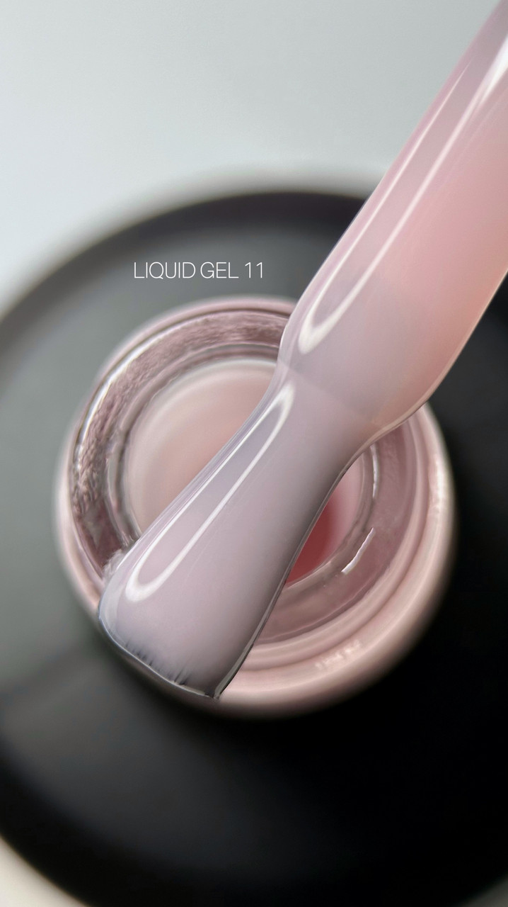 Saga Professional Гель моделюючий рідкий Liquid Gel №11, 30мл (баночка без пензлика)