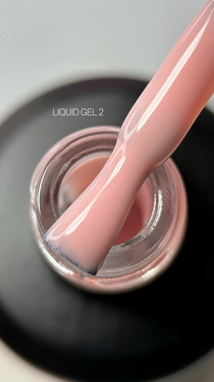 Saga Professional Гель моделюючий рідкий Liquid Gel №02, 30 мл (баночка без пензлика)