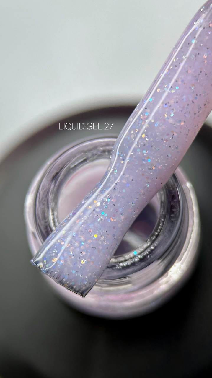 Saga Professional Гель моделюючий рідкий Liquid Gel №27, 30 мл (баночка без пензлика)
