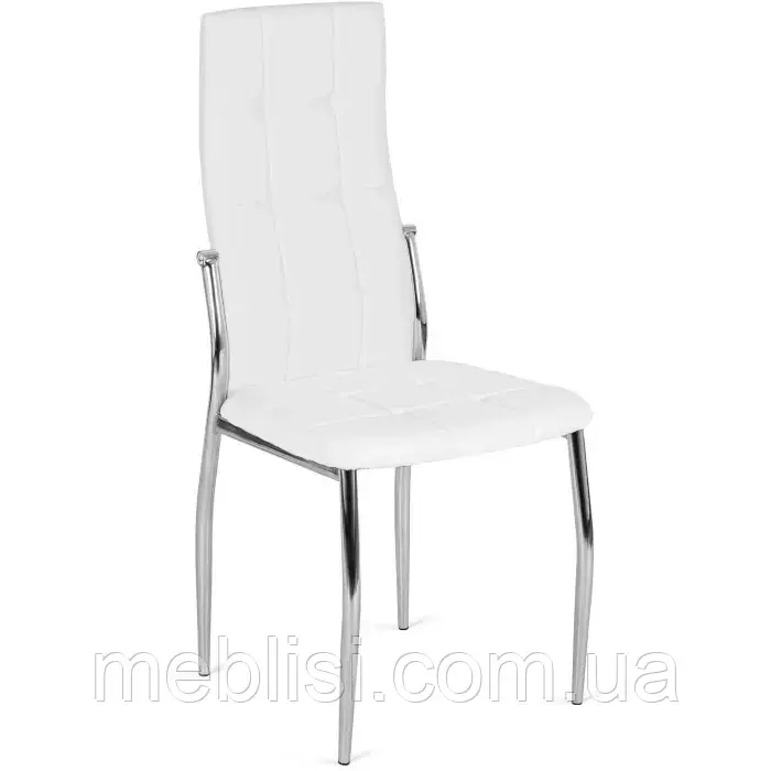 Стілець кухонний MOLLY, екошкіра: білий (MEBEL ELITE) ME.MOLLY/B/CH/E/K