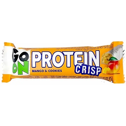 Протеїновий батончик Go On Nutrition Crisp Bar 45 г (Mango & Cookie), фото 1