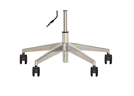 Хрестовина для крісел металева на пластикових роликах AL70 (Новий Стиль ТМ)