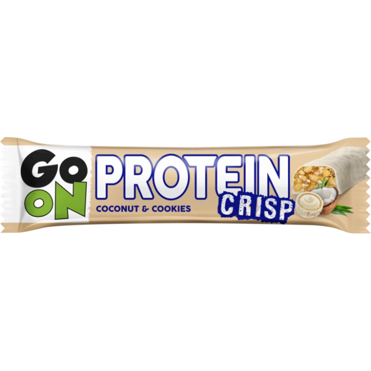 Протеїновий батончик Go On Nutrition Crisp Bar 45 г (Coconut & Cookie)
