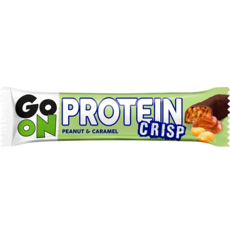 Протеїновий батончик Go On Nutrition Crisp Bar 50 г (Peanut & Caramel)
