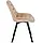 Стілець оксамитовий RICK Velvet, Бежевий (MEBEL ELITE) ME.RICK/BZ/V/K, фото 9