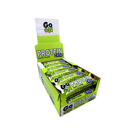 Протеїновий батончик Go On Nutrition Crisp Bar 50 г (Peanut & Caramel), фото 3