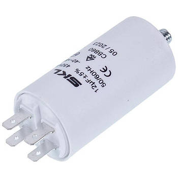Пусковий конденсатор для пральної машини 12uF 450V CAP520UN