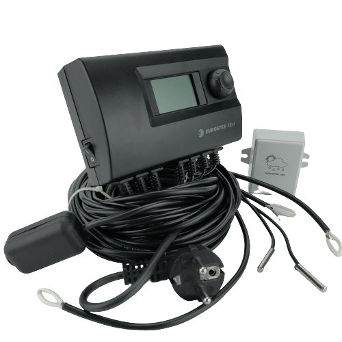 Euroster 12M погодозалежна автоматика для клапана і насоса