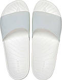 Шльопанці жіночі Crocs Splash slide glossy білі., фото 2