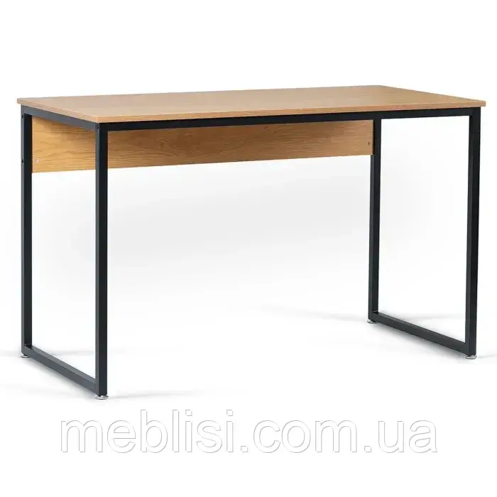 Письмовий стіл ROSS, 120 см, Золотий дуб/Чорний )MEBEL ELITE) ME.ROSS/D/CZ/B
