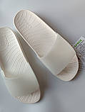 Шльопанці жіночі Crocs Splash slide glossy білі., фото 6