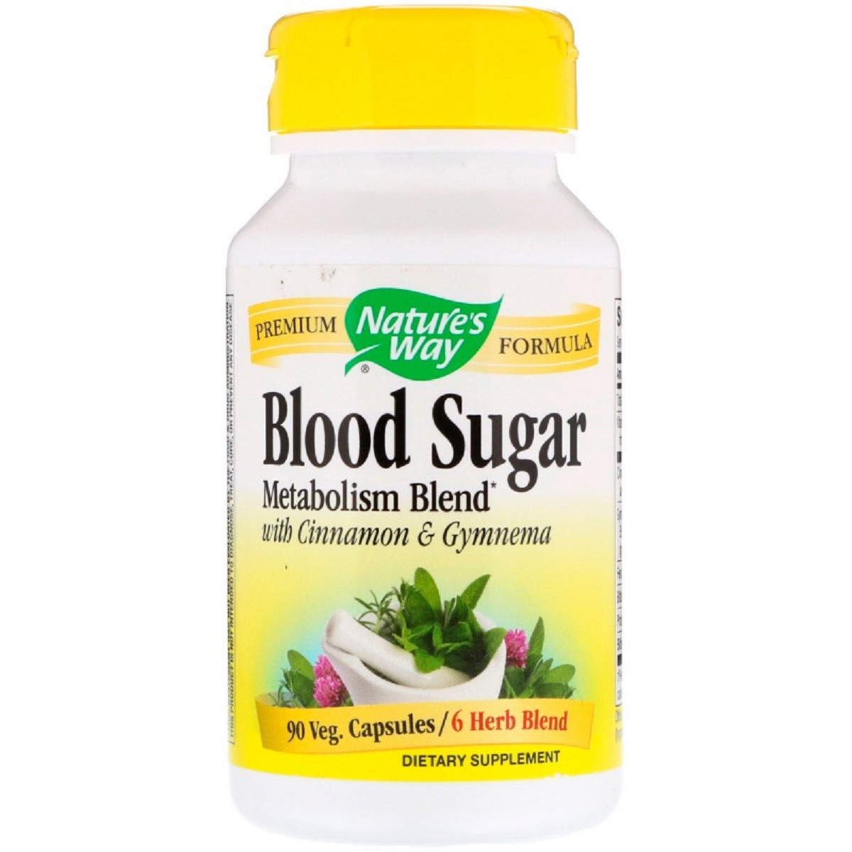 Травы для снижения сахара Nature's Way Blood Sugar 90 капсул (NWY79200 ...