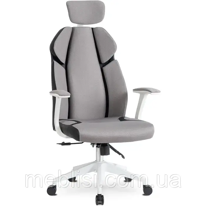 Крісло комп'ютерне MEBEL ELITE DUNCAN, Сірий/Чорний 	 ME.DUNCAN/CZ/T/FO