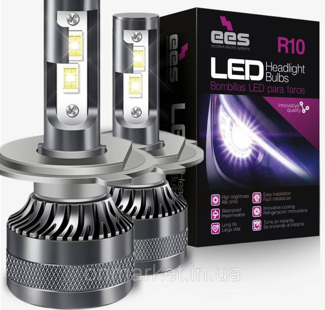 R10 LED авто лед лампы цоколь H4 / 9003 120W