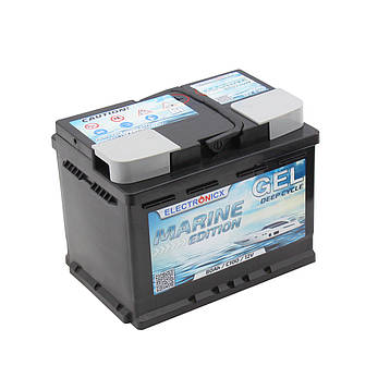 Гелева (GEL) акумуляторна батарея Electronicx 12V 80Ah (960W*h), фото 1