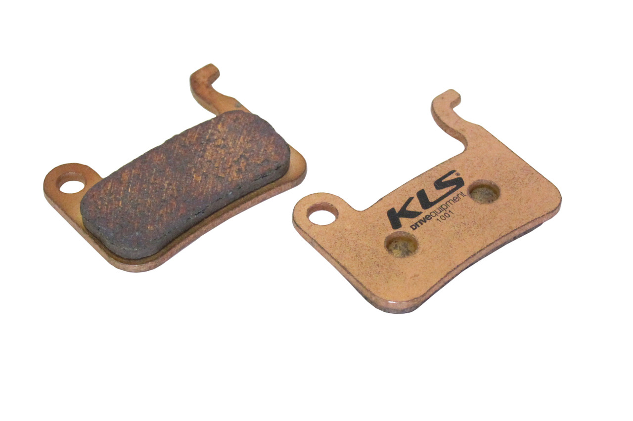 Гальмівні колодки для велосипеда дискові KLS D-03s для Shimano XTR/XT/SLX/Deore/Alivio напівметал, фото 1