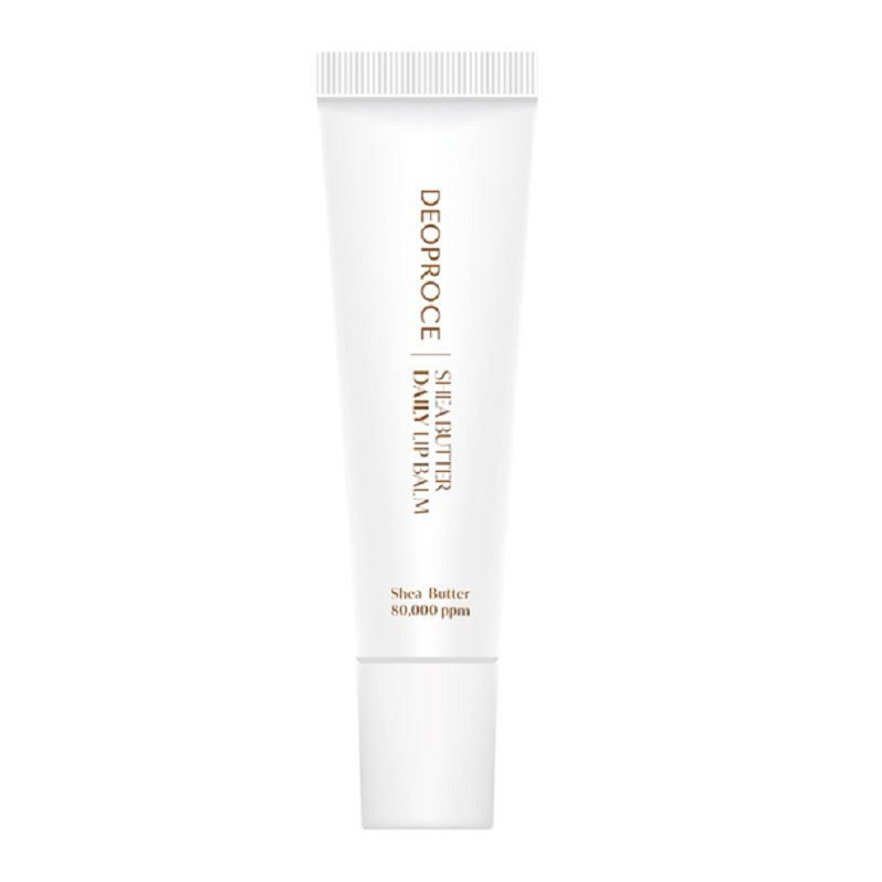 Щоденний веганський бальзам для губ з олією ши Deoproce Shea Butter Daily Vegan Lip Balm 10 мл.