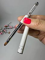 Кисть овальна для нарощування та дизайну нігтів