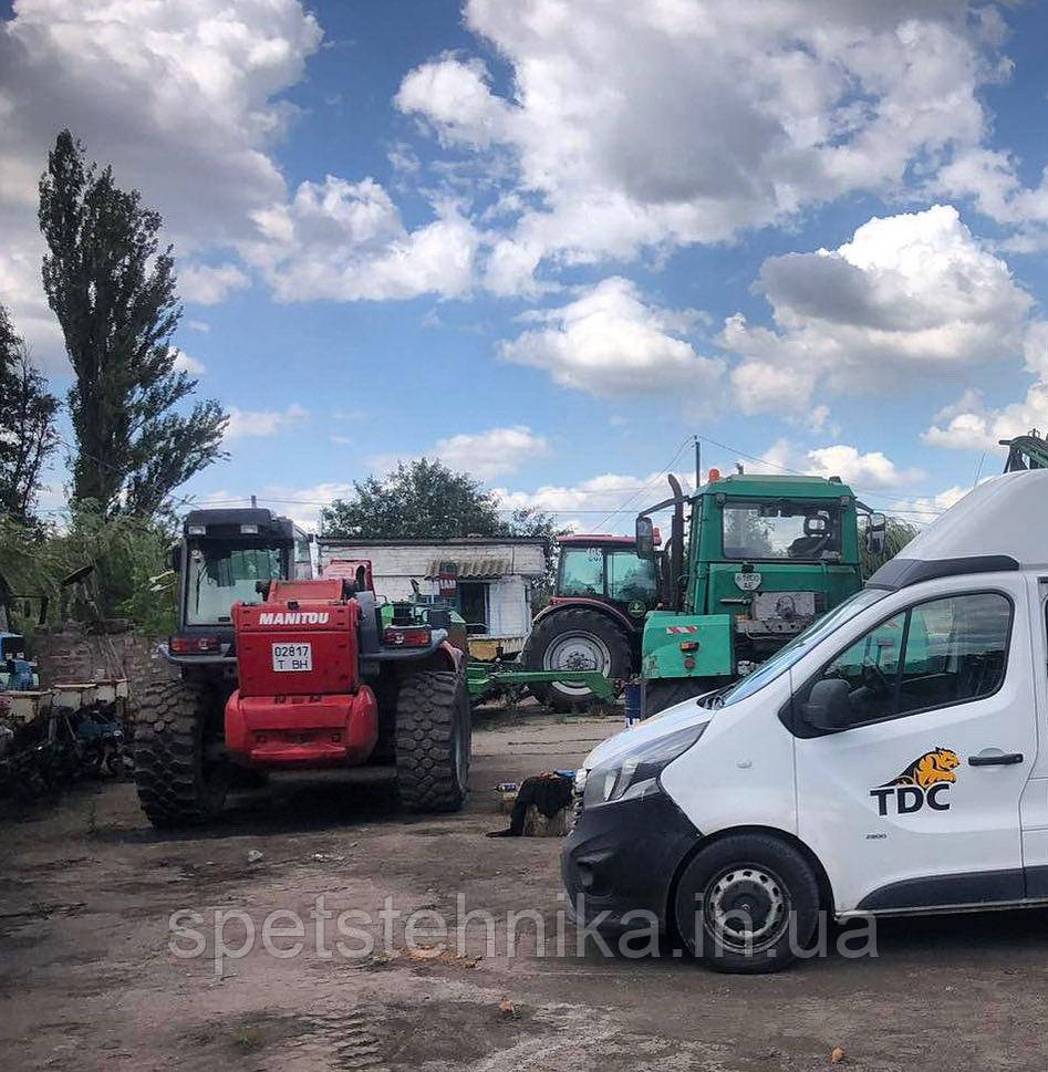 Монтаж гідронасосу Rexroth на Manitou MLT845
