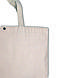 Еко сумка шопер бежева 50х38х14 см бавовняна (двунитка 230 г/м²) / Місткі тканинні сумки шопери, фото 6