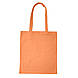 Еко сумка шопер бавовняна містка 35х42 см помаранчева / Сумки шопери для покупок, фото 2