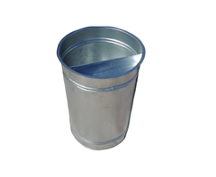 Оцинковане відро для урни "Венеція", "Куб" 28л.