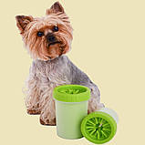 Лапомийка для собак малих та середніх порід Склянка для чищення лап домашніх тварин, фото 5
