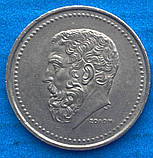 Монета Греції 50 драхм 1982 р. Солон, фото 2