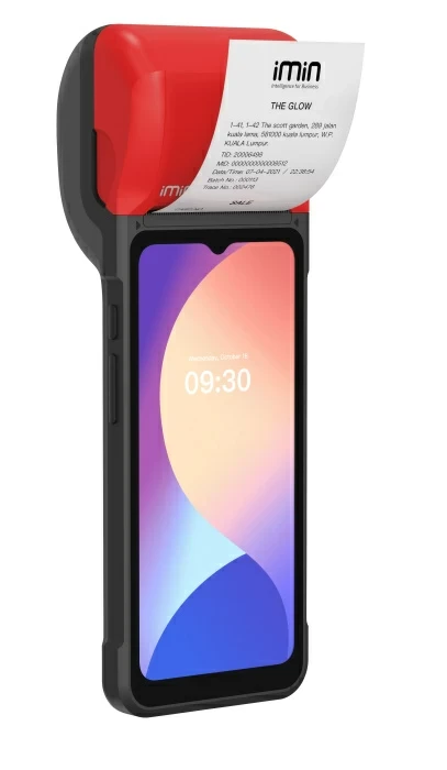 POS термінал iMin Swift 2 2/16 NFC має ультратонкий дизайн і діагональ дисплея 6,5 дюйма, фото 1