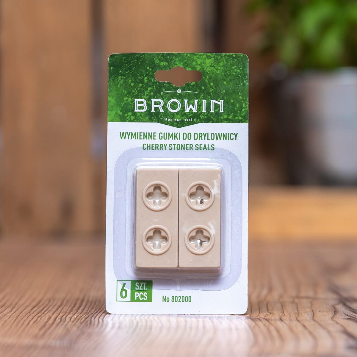 Запаски до приладу для видалення кісточок Browin 6 шт (гумки 2×4,5 см)