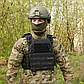 Плитоноска Kiborg GU gen.2 Black Multicam, фото 8