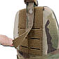 Захист плечей з балістичним пакетом 1 клас захисту Militex cordura USA Multicam, фото 6