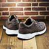 Чоловічі шкіряні кросівки (натуральний нубук) коричневі демісезонні, для чоловіків на весну осінь, розмір 40 41 42 43 44 45, фото 8