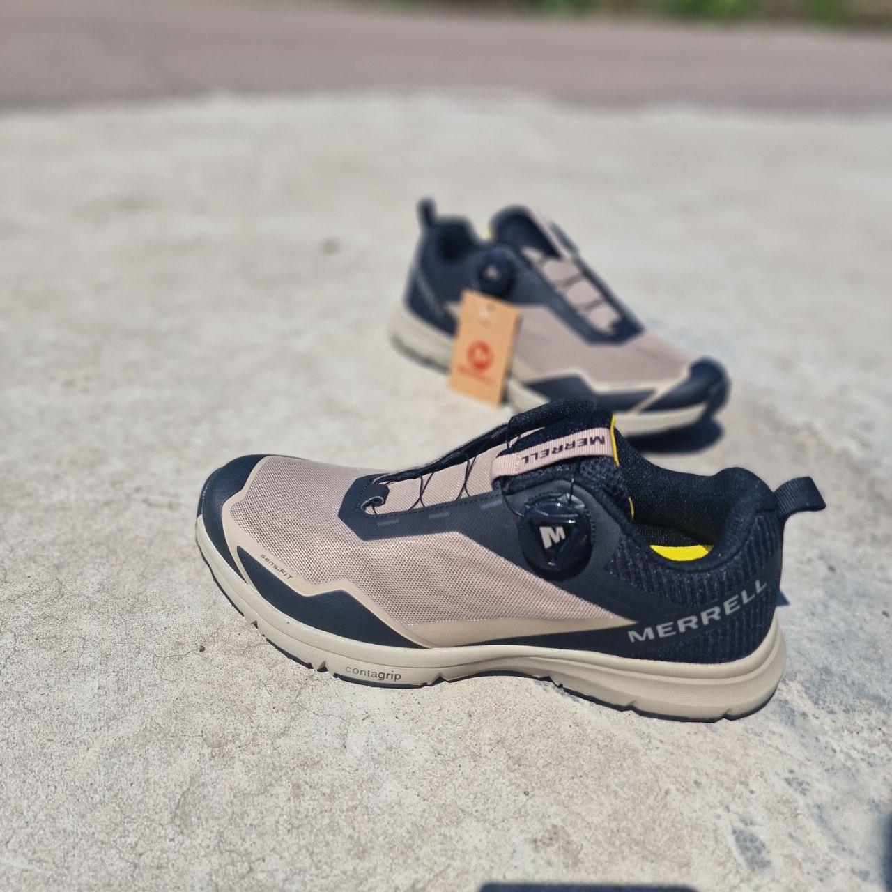 Чоловічі кросівки сітка Merrell Boa койот, якісні літні кросівки з системою автошнуровки 40р., 43р.