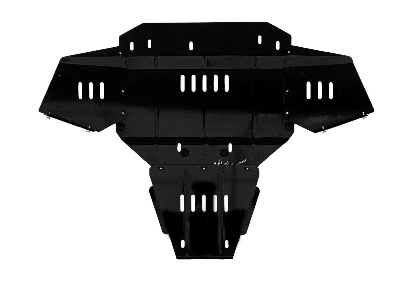 Сталевий захист двигуна та КПП Audi A6 C6 2004–2011 / Ауди А6С6 арт. 2.0124, сталь 2 мм, фото 1