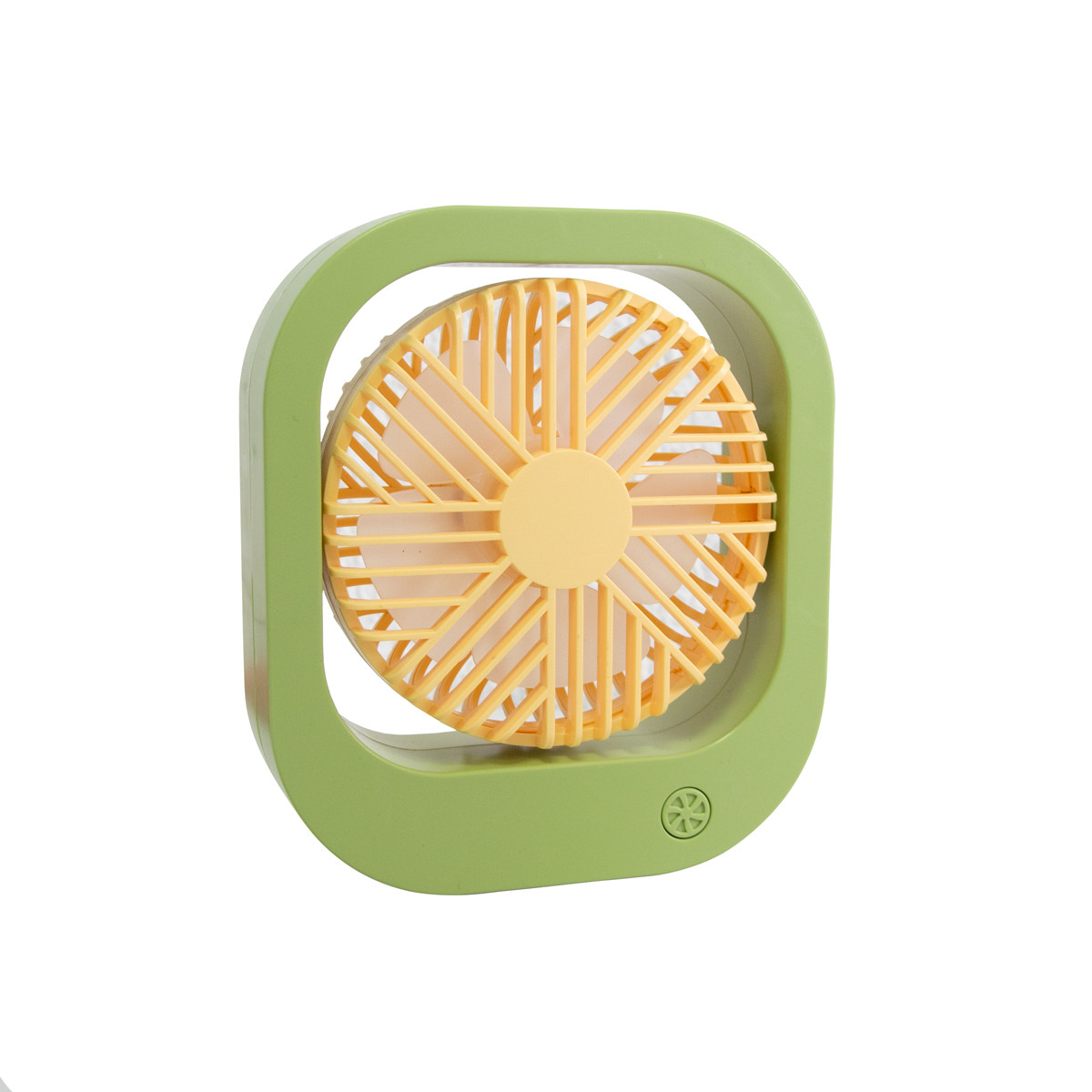 Вентилятор настільний на акумуляторі DianDi SQ2177 USB Салатовий портативний вентилятор юсб, ручний вентилятор, фото 1