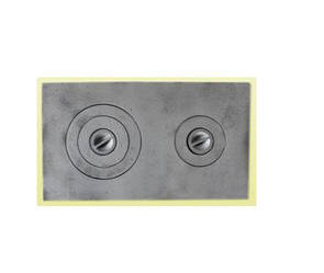 Плита двоконфорна ПД-2 590х350 (ПД-2) 12,4 кг